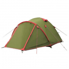 Палатка Tramp Lite Camp 4 местная Оливковая TLT-022.06-olive