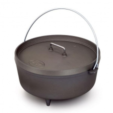 Котелок GSI Outdoors Hard Anodized 12 Dutch Oven 5,9 л Черный (1099-50412)