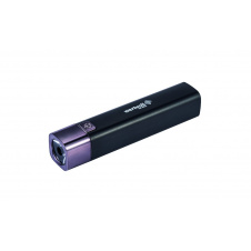Фонарь Wertvoll GM 3 режима LED Li-ion 1200 mAh/t 7000 K/80 lum powerbank ABS 122х25 мм BLACK (RX-8002)