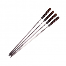 Шампуры для шашлыка Gorillas BBQ Бамбук SKK78 45 см 4 шт (5461)