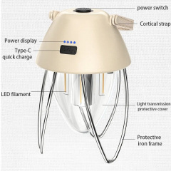 Кемпинговый фонарик Camp Light USB 260 lm Белый (LY-10) Володимир-Волинський