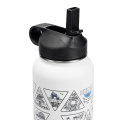Термофляга Heritage H2O Thermo Flask 1 л White (INSH-TFLHERITAGETW1L) Дубно