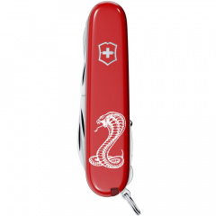 Складной нож Victorinox Huntsman Zodiac Могучая кобра 91 мм Разноцветный (1.3713_Z4340u) Мелітополь
