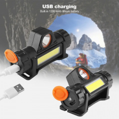 Фонарик аккумуляторный на голову Bailong BL-8101 XPE+COB + USB CHARGE налобный (1756375691) Бердичев