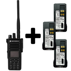 Радиостанция цифровая Motorola DP4800e VHF 3 аккумулятора IMPRES в комплекте Тернополь