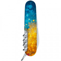Складной нож Victorinox Spartan Ukraine 91 мм 13 функций Желто-синий (1.3603.7_T3160pw) Ужгород