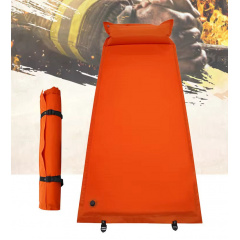 Коврик с подушкой надувной Solve KT6003318 185x70 см Orange Олександрія
