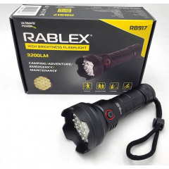 Фонарь ручной аккумуляторный Rablex RB-917 3200LM 30151382 Южноукраїнськ