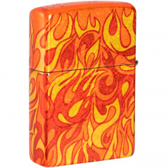 Зажигалка бензиновая Zippo Fire Zippo Design (48981) Хмільник
