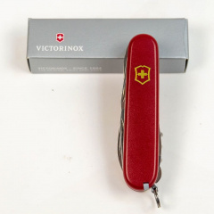 Складной нож Victorinox Huntsman Mat Красный матовый лак с желтым лого (1.3713_M0008p) Львов