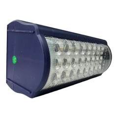 Ручной светильник кемпинговый аккумуляторный Almana KP-6324 24 LED с павербанком синий (1936348254) Оріхів