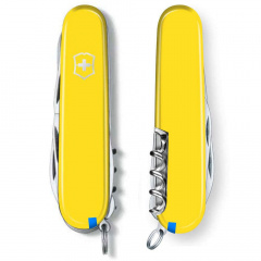 Складной нож Victorinox CLIMBER 91 мм 14 функций Желтый (1.3703.8) Дніпро