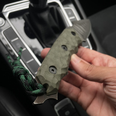 Нож туристический Gorillas BBQ Крыса сталь 50х14мф KN89 Оливковый (5176) Южноукраинск