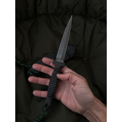 Нож кортик Gorillas BBQ Шторм сталь 50х14мф KN119 Черный (5247) Київ