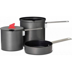 Набор котелков Primus Trek Pot SET 1/0,6 л Черный (1046-741420) Харків