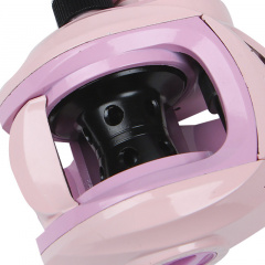 Катушка рыболовная мультипликаторная yumoshi AK 201 Pink-Black Left 6294-85958 Шепетівка