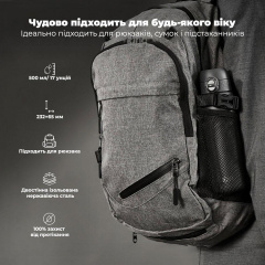 Бутылка для воды ION8 Vacuum Insulated 500 мл Grey (I8TS500GRY) Володарськ-Волинський