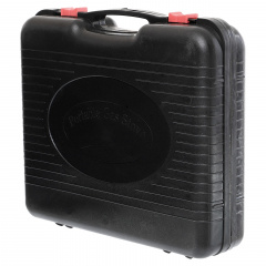 Портативная газовая плита RIAS BDZ-155-A с пьезоподжигом и адаптером Black (3_03935) Київ