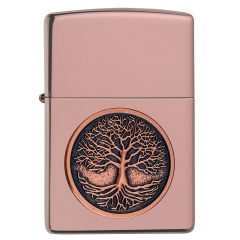 Зажигалка бензиновая Zippo Tree Of Life Emblem (49638) Королево