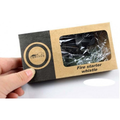 Походное огниво и свисток EDC Sarver black Червоноград