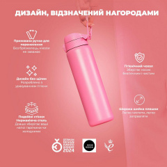 Бутылка для воды ION8 Vacuum Insulated 920 мл Rose Bloom (I8TS1000ROSEB) Винница