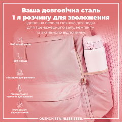 Бутылка для воды ION8 Stainless Steel 1200 мл Lilac Dusk (I8SS1000LIL2) Костополь