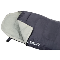 Спальник туристический Enero Traveler 210x80/50 см Серый (1054346) Курінь
