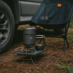 Набор посуды для кемпинга Naturehike CNK2300CJ0002 2 предмета Серый (2323547817) Володарск-Волынский