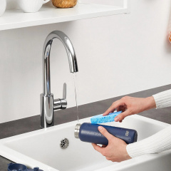 Бутылка для воды ION8 Vacuum Insulated 500 мл Navy (I8TS500NAVY) Березне
