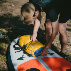 Рюкзак-чехол водонепроницаемый Naturehike CNK2300BS017 25 л Желтый (2248104560) Южноукраїнськ