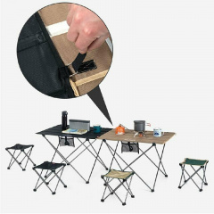 Стол раскладной Naturehike NH20JJ020 1680D Oxford Черный L (2396642258) Камінь-Каширський