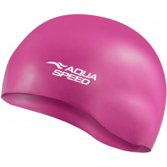 Шапочка для плавания Aqua Speed Mono Темно-розовый One Size (1000-111-29) Мукачево