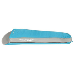 Спальник туристический Enero Traveler 210x80/50см Голубо-серий (1054346) Нововолинськ