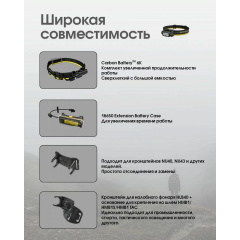 Налобный фонарь Nitecore NU45 с датчиком приближения USB Type-C (2451624836) Городок