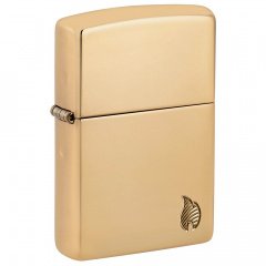 Зажигалка Zippo Armor High Polish Brass Flame Design Series Flame 5,6х3,8х1,3 см Золотистый (46397) Павлоград