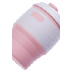 Складной силиконовый стакан с крышкой Tonna Barrel MARSHMALLOW Мукачево