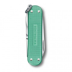 Нож-брелок Victorinox Classic SD Alox Colors Minty Mint 58 мм, 5 функций, Зеленый (0.6221.221G) Кременчуг