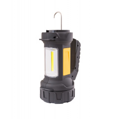 Фонарь MASTERTOOL 2в1 с ручкой 360° 4 режима 180х94х143 мм CREE LED+COB LED 4xAA ABS 94-0804 Изюм