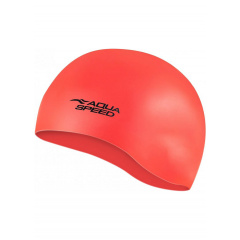Шапка для плавания Aqua Speed MONO 6206 (111-32) ярко-красный Уни OSFM (5908217662064) Тернопіль