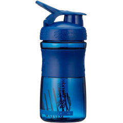 Шейкер спортивный Blender Bottle SportMixer 20oz/590ml Navy (1838397996) Городок
