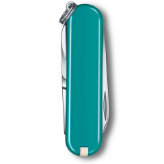 Нож-брелок Victorinox Classic SD Colors Mountain Lake 58 мм 7 функций Голубой (0.6223.23G) Черкассы