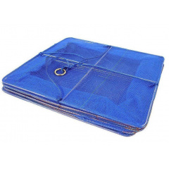 Сетка для сушки рыбы, фруктов и овощей RIAS трехъярусная 50х50х55см Blue (3_01635) Чернівці