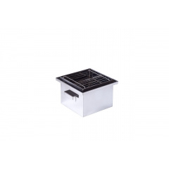 Коптильня с термометром Smoke House S DeLuxe 300х300х250 мм (1153746518) Покровськ