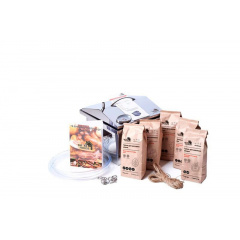 Коптильня с термометром Smoke House S DeLuxe 300х300х250 мм (1153746518) Покровськ