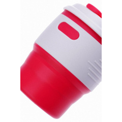Складной силиконовый стакан с крышкой Tonna Barrel RASPBERRY Черновцы