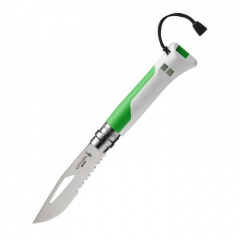 Ніж Opinel 8 VRI Outdoor Зелений (1013-204.66.42) Київ