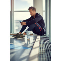 Шейкер спортивний Smartshake Slim 500ml Pure White Лубны