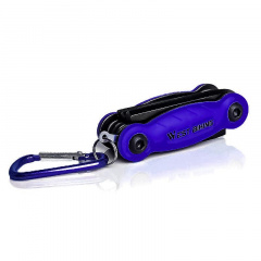Мультитул карманный набор инструментов для велосипеда West Biking YP0719243 Blue (7724-40485) Орехов