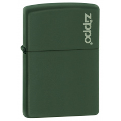 Зажигалка бензиновая Zippo Green Matte Logo (221ZL) Доманёвка