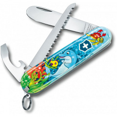 Набор детский подарочный Victorinox My First Children Set Animal Edition Dolphin нож 84 мм/9 функций (0.2373.E1) Харьков